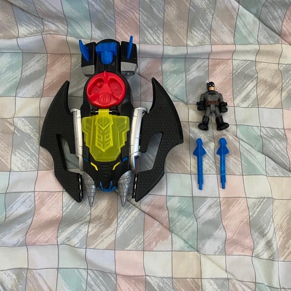 Imaginext Other - Imaginext Batwing with Batman Figure and 2 Projectiles